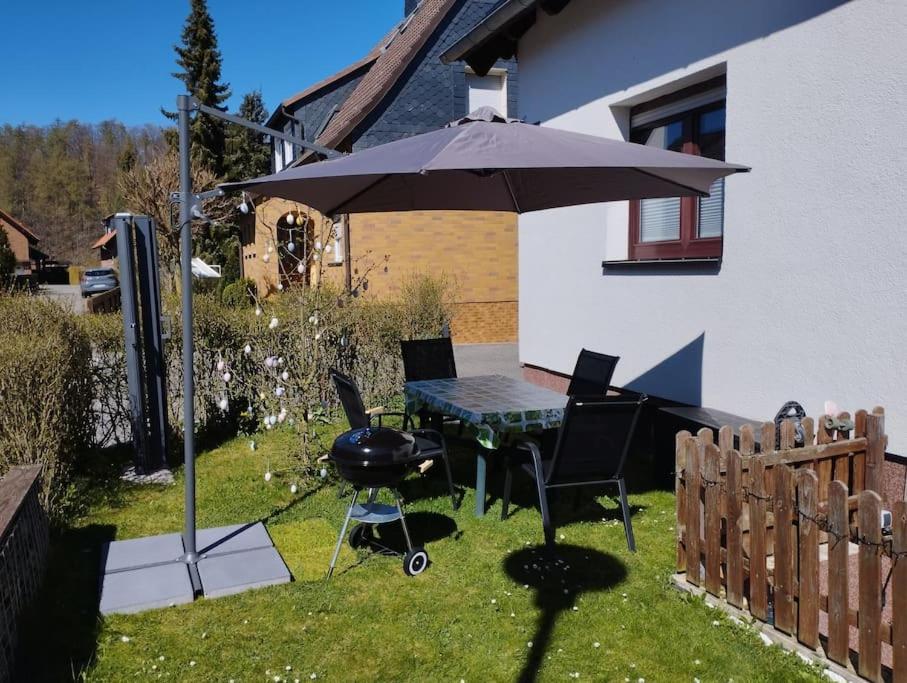 Fewo Albrecht Direkt Am Diemelsteig Diemelsee Esterno foto